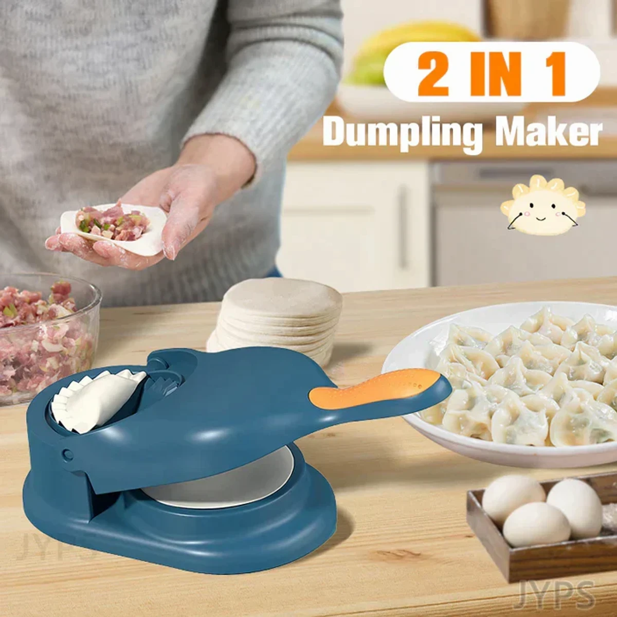 2 IN 1 DUMPLING MAKER MACHINE NEW - Image 3